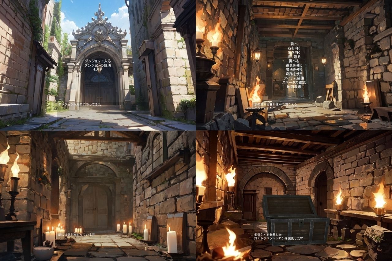 サンプル画像3:Dungeon of Great Old Ones -The Awakening of Truth-(vagrantsx) [d_289828]