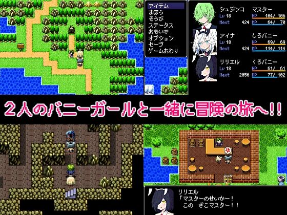 サンプル画像1:旅するバニーガール(ハテノヨルエ) [d_290397]