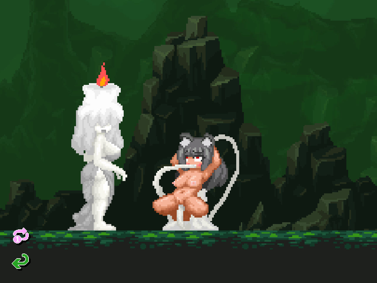 サンプル画像6:百合固めピンジョン -YURI KATAME PINGEON-(KuroCat) [d_290895]