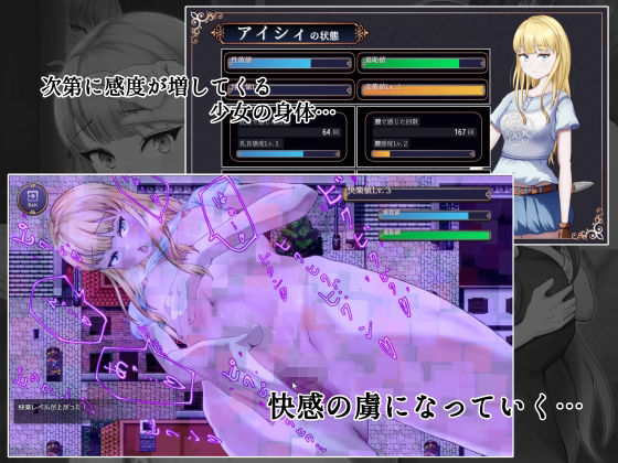 サンプル画像4:恥辱の悪魔祓い〜私の自慰を見ていただけますか？〜(8×40) [d_292602]