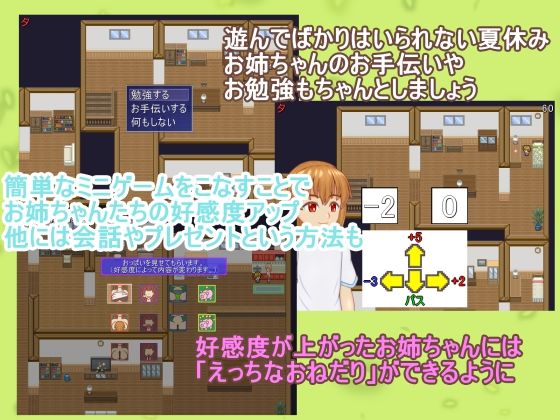 サンプル画像4:お姉ちゃんバケーション(プロジェクトT) [d_292876]