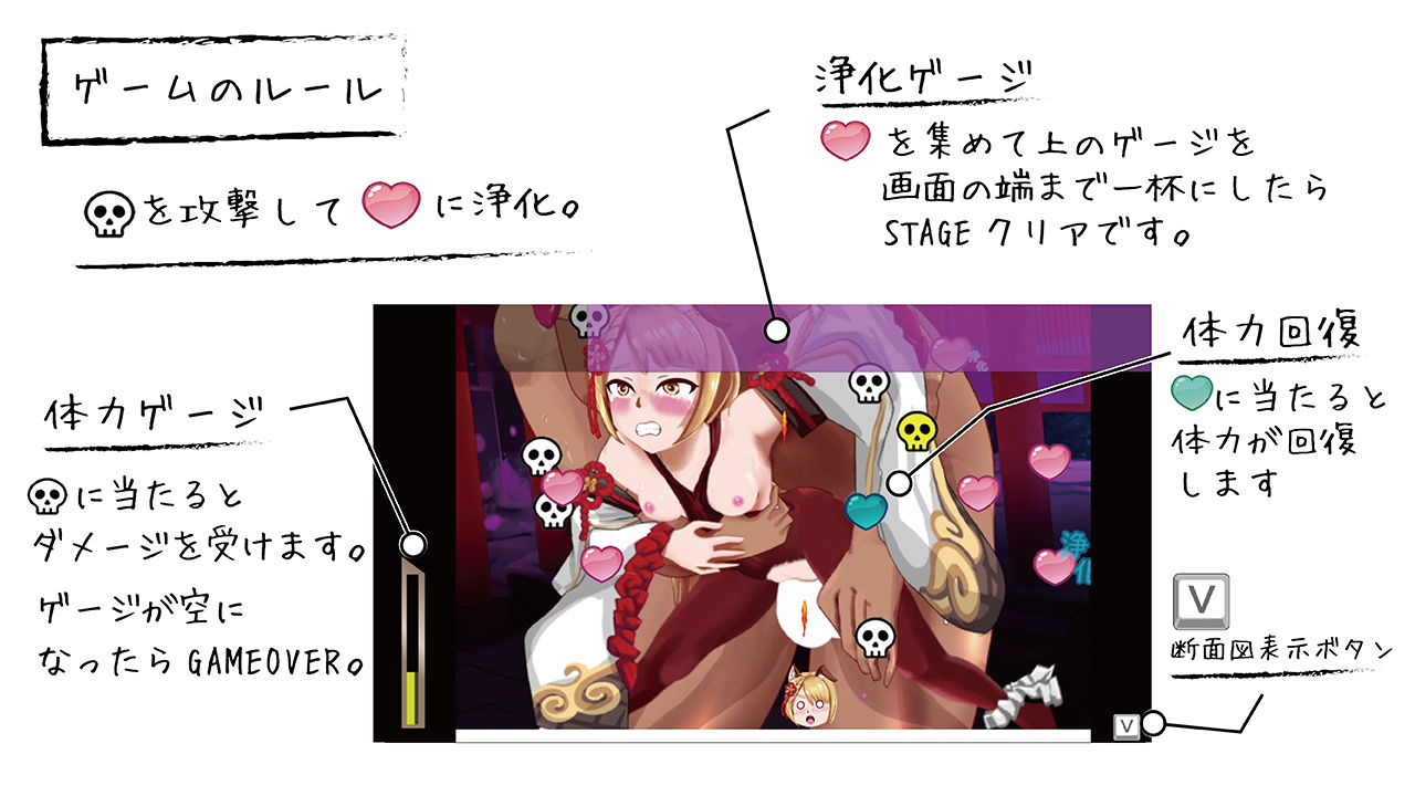 サンプル画像6:ヴァジラシューティング(OSARUMODE) [d_293231]