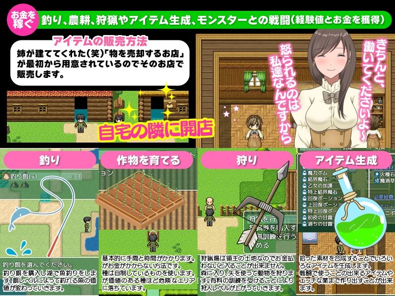 サンプル画像5:ファンタジー世界でのんびりと自分探しを始める無職の俺(Excite engine) [d_295617]