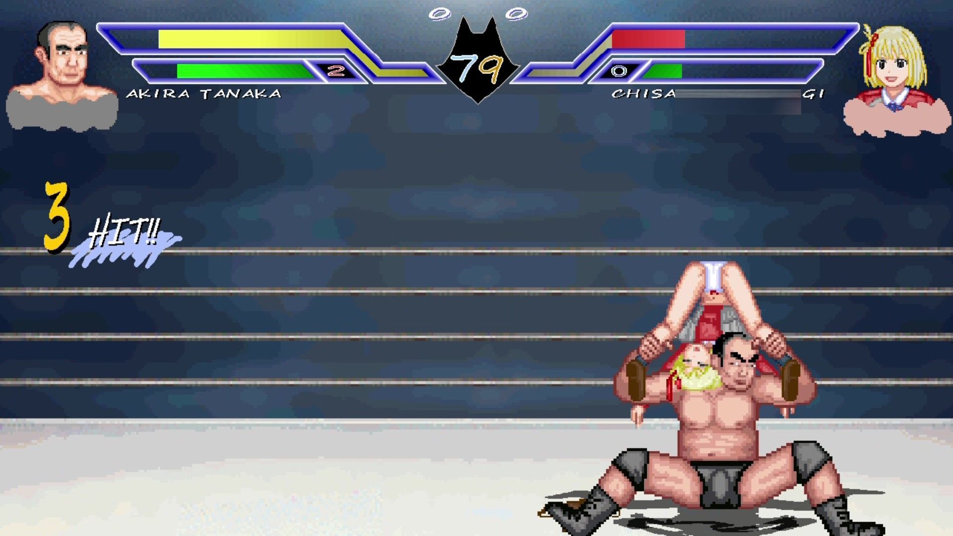 サンプル画像4:リコリス「チサト」WOLF〜エッチなアップデート型格闘ゲーム〜 追加キャラ(WOLF) [d_297247]