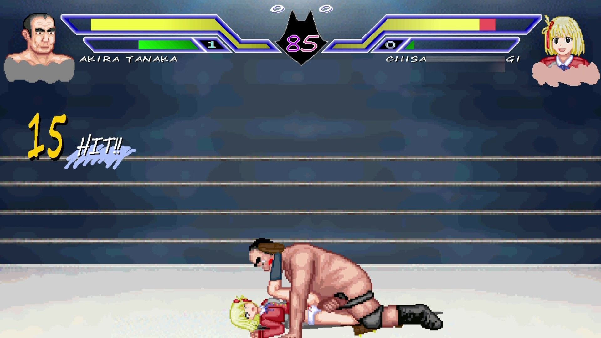 サンプル画像5:リコリス「チサト」WOLF〜エッチなアップデート型格闘ゲーム〜 追加キャラ(WOLF) [d_297247]