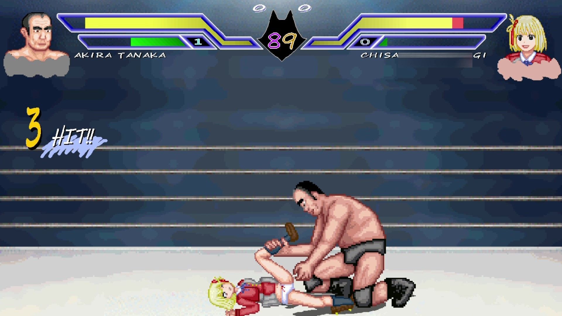 サンプル画像6:リコリス「チサト」WOLF〜エッチなアップデート型格闘ゲーム〜 追加キャラ(WOLF) [d_297247]