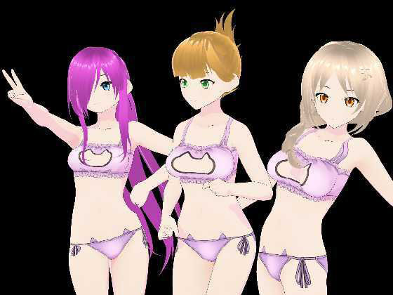 サンプル画像3:Gee-kun-soft character 下着01(ジークンソフト) [d_298497]