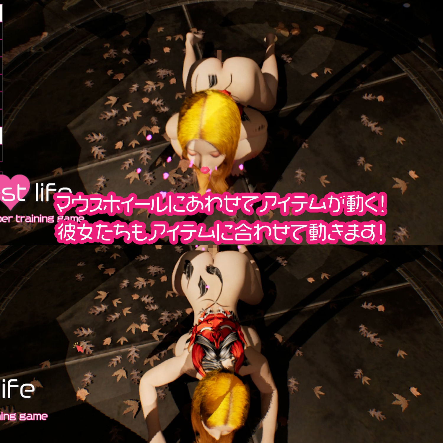 サンプル画像3:クエストライフ〜異世界姉御とHな修行。SEXシミュレーター。正常位・後背位・中出し・アナル・バイブ責め・ローター責め。(にゃんこフェチ) [d_298694]