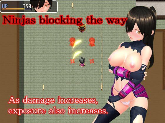 サンプル画像2:NTR Kunoichi Ayame 〜Retrieve the secret book of the village！ 〜(N＆R) [d_302116]