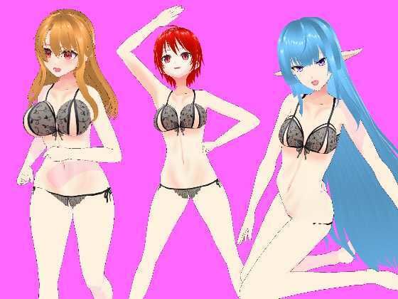 サンプル画像1:Gee-kun-soft character 下着02(ジークンソフト) [d_308992]