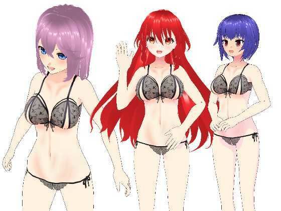 サンプル画像2:Gee-kun-soft character 下着02(ジークンソフト) [d_308992]