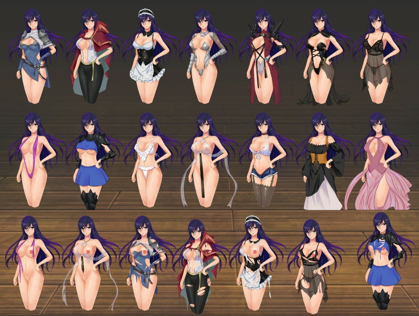 サンプル画像2:堕落の春(絵空鏡) [d_309354]