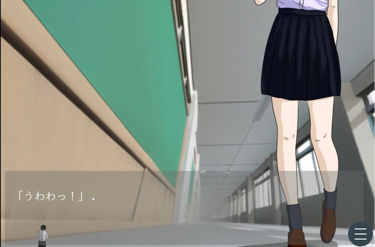 サンプル画像1:朱理学園 女子更衣室潜入記 サイズフェチビジュアルノベル(縮小化研究室  Sagicoro) [d_312609]