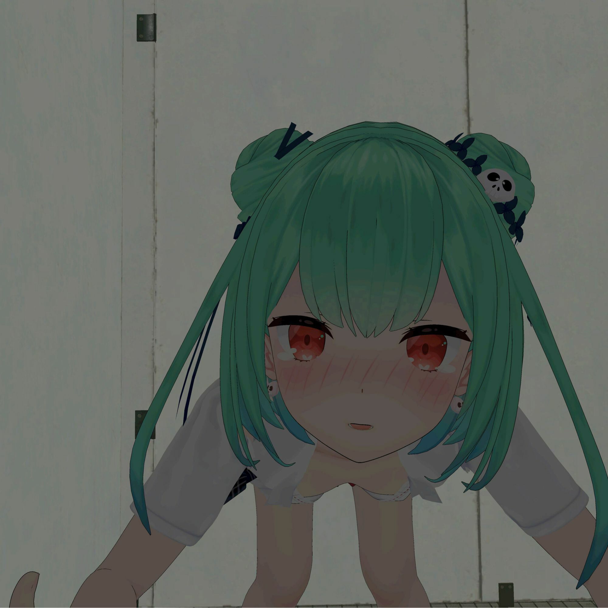 サンプル画像4:【VR対応】るーちゃんとトイレでえっち【日本語/English】(あーるあーるあーる) [d_312645]