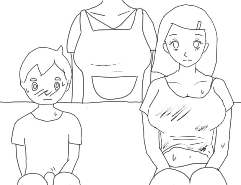 サンプル画像1:おねえちゃんとあそぼう！（ポケットの中身当てゲーム/ジュースぶっかけゲーム編）(賢者の石) [d_312706]