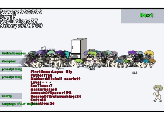 サンプル画像3:妊娠出産乱交NTR 洗脳ハーレムをつくろう(噂のエロレディオヘッド) [d_313348]