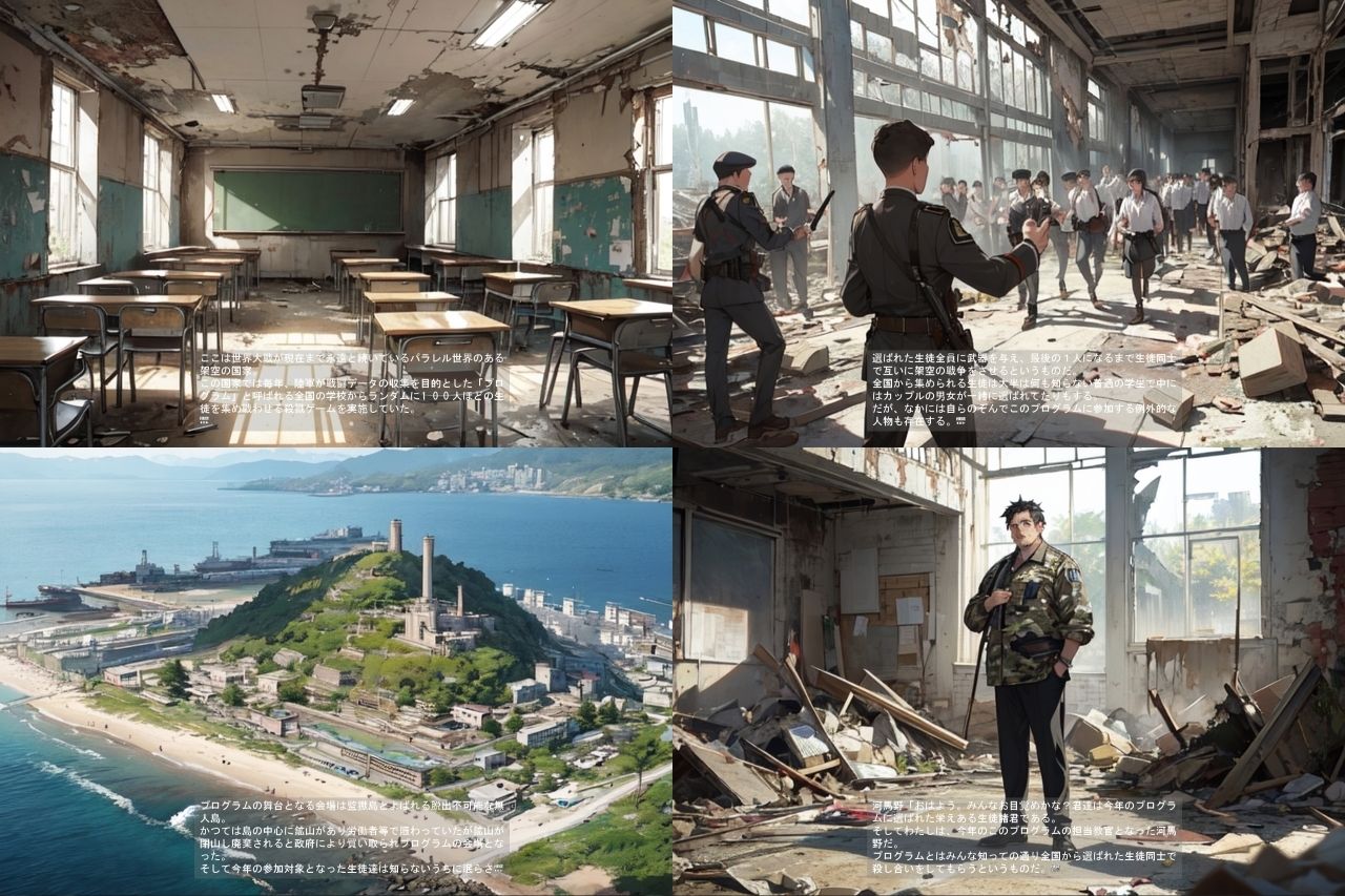 サンプル画像1:監獄教室(vagrantsx) [d_321392]