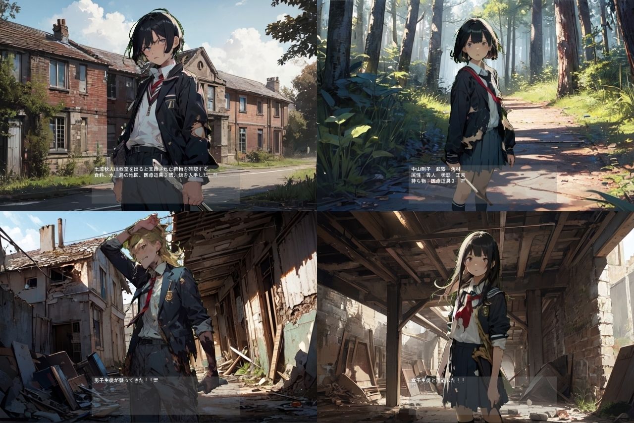 サンプル画像2:監獄教室(vagrantsx) [d_321392]