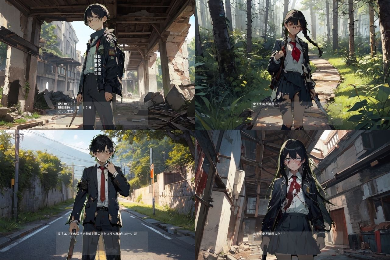 サンプル画像3:監獄教室(vagrantsx) [d_321392]