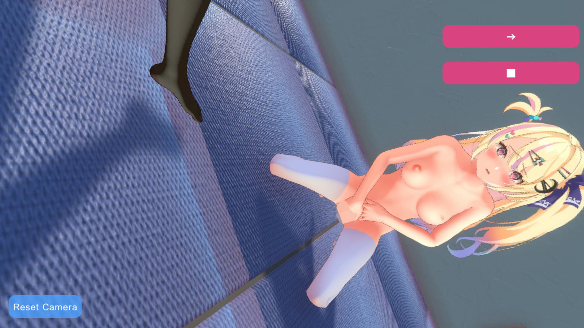 サンプル画像5:【360°動画】夢の8P空間…！？ バニーガール＆全肯定お姉さん＆ツンデレ＆チャラ子(ハーフトーンドット) [d_329628]