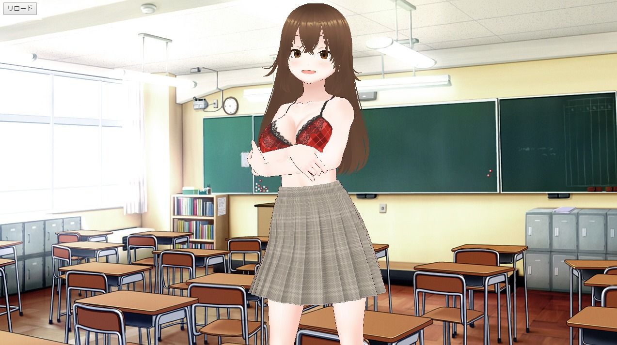 サンプル画像4:僕と彼女と初エッチ(one room create) [d_332397]