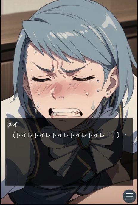 サンプル画像2:メイのうんち我慢裁判 〜その肛門に「異議あり」〜(Vida Loca) [d_332857]