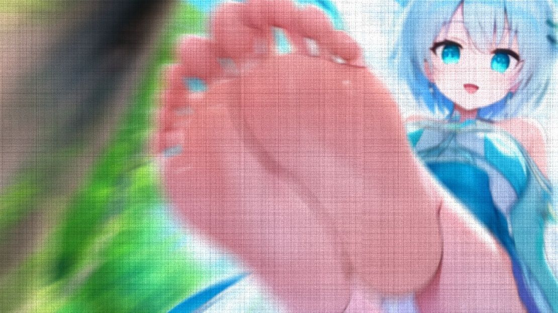 サンプル画像6:女の子に踏み落とされるミニゲーム(ShiriTOAshi) [d_336727]