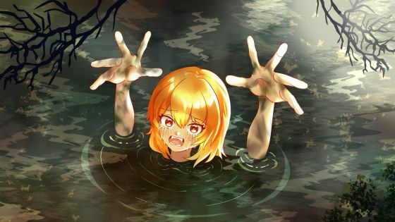 サンプル画像2:窒息少女〜プロローグ〜(底なしヌルポ) [d_338317]