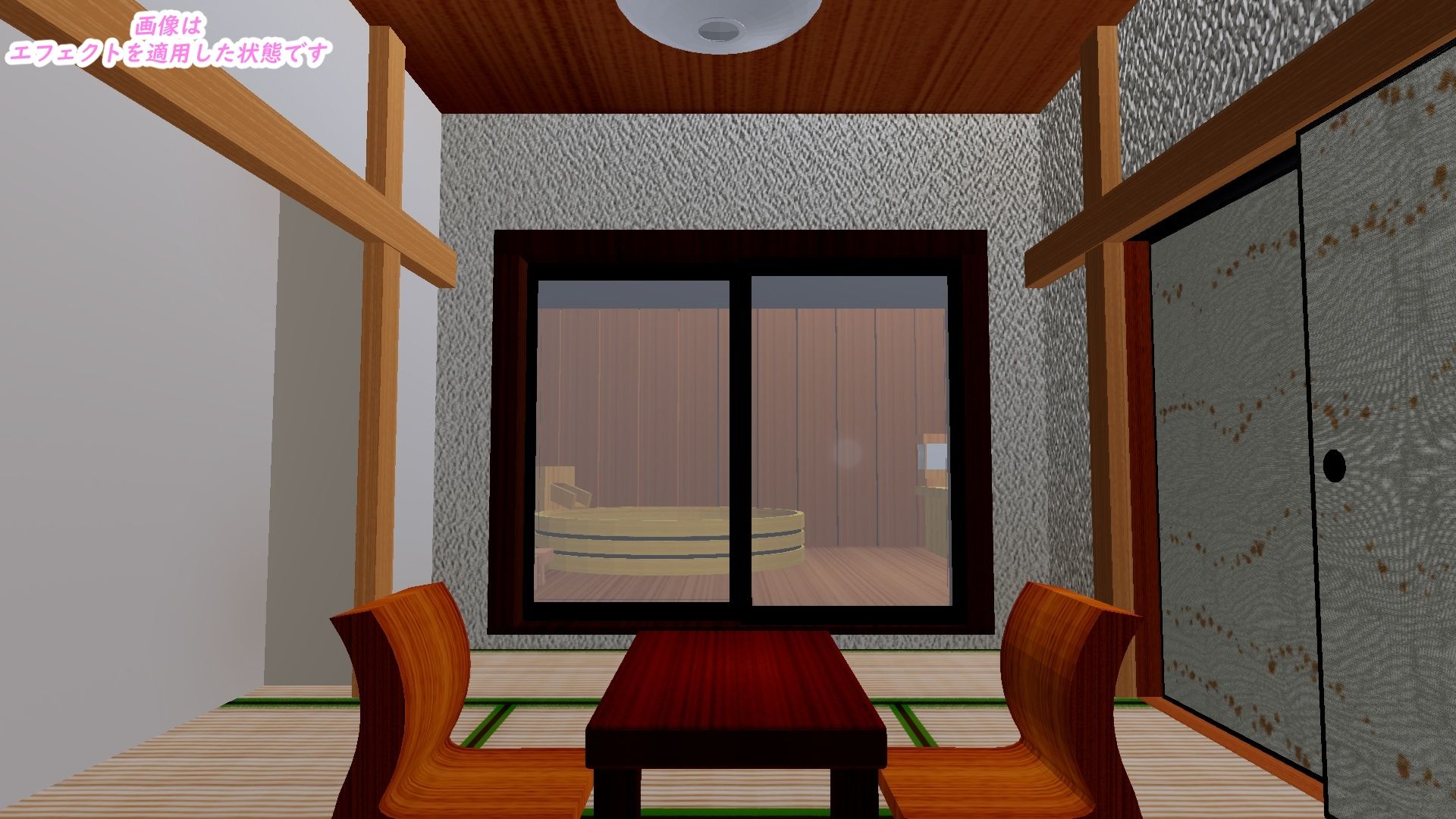 ［3D Model Stage］ 露天風呂付き客室