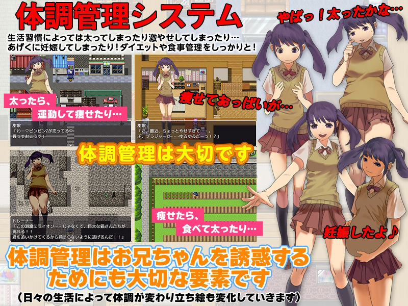 サンプル画像3:妹になってお兄ちゃんをその気にさせる誘惑ゲーム(Rodmans) [d_343417]