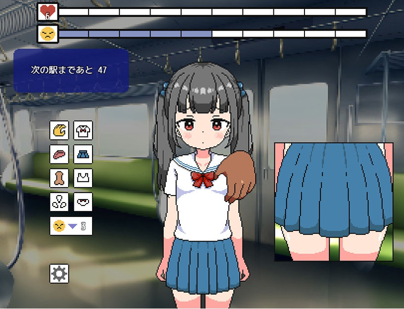 サンプル画像1:おさわり〇〇トレイン(にちゃにちゃソフト) [d_343710]