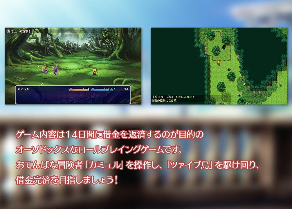 サンプル画像2:おてんばカミュルの奮闘記〜ツァイブ島出稼ぎ物語〜(アイオライト) [d_346502]