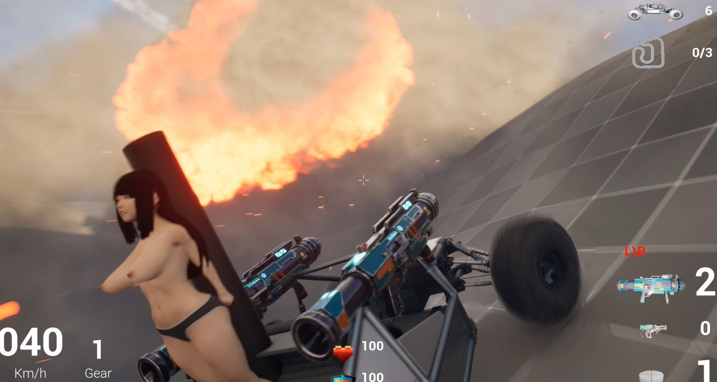 サンプル画像2:マッドレーシング 〜 怒りのおっぱいロード 〜(キンク文庫) [d_346838]