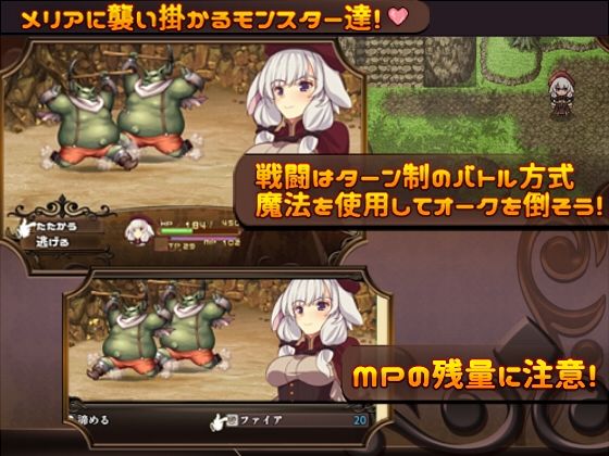 サンプル画像3:メリアと悪鬼の島(和菓子日和) [d_347347]