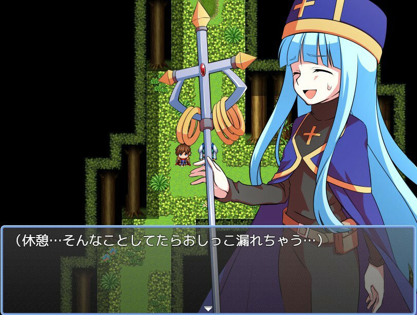 サンプル画像4:おしがま僧侶と優しい勇者様(えちえちげーむず) [d_351192]