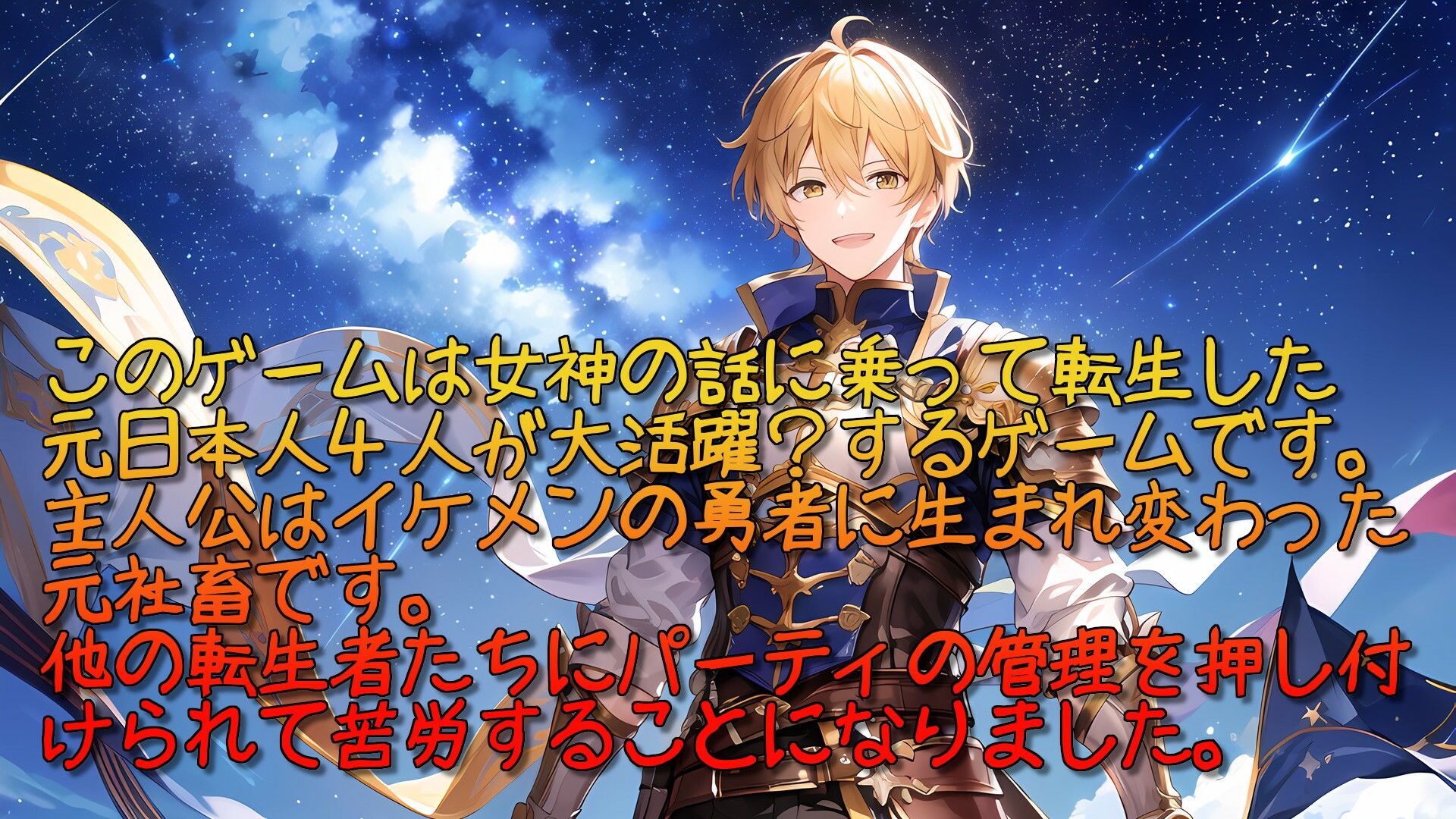 サンプル画像1:転生勇者ショウ 境界の島の攻防(ショウゲームズ) [d_351419]