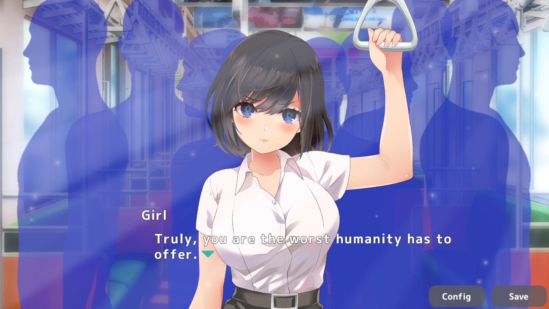 サンプル画像3:Payback！？ Touchinv！？ A crowded train！！ Mizuki Ichinomiya Edition(ハーフトーンドット) [d_355610]