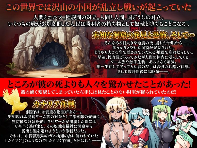 サンプル画像2:ダンジョン探索隊のカナリア(VITAKAISER) [d_359910]