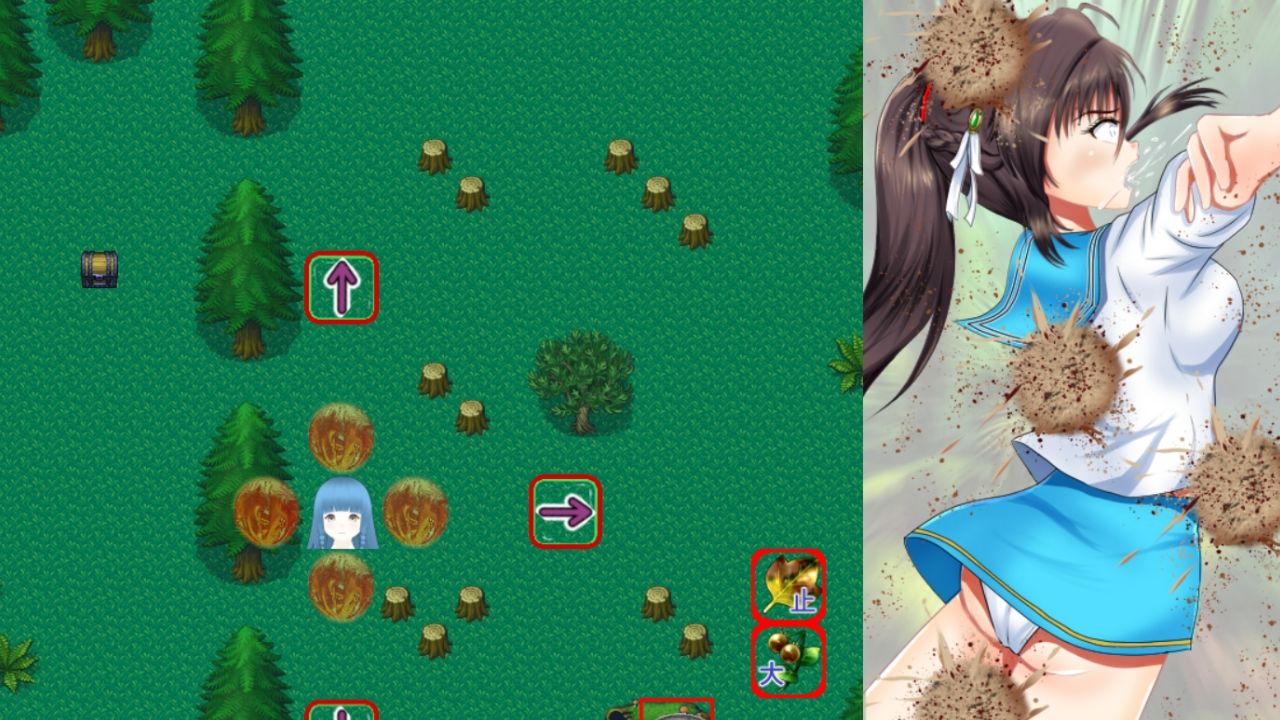 サンプル画像5:学園一の美少女は学園一強くて、学園一戦う運命を背負い、学園一×××な事になってしまう話(Mzfist) [d_369191]