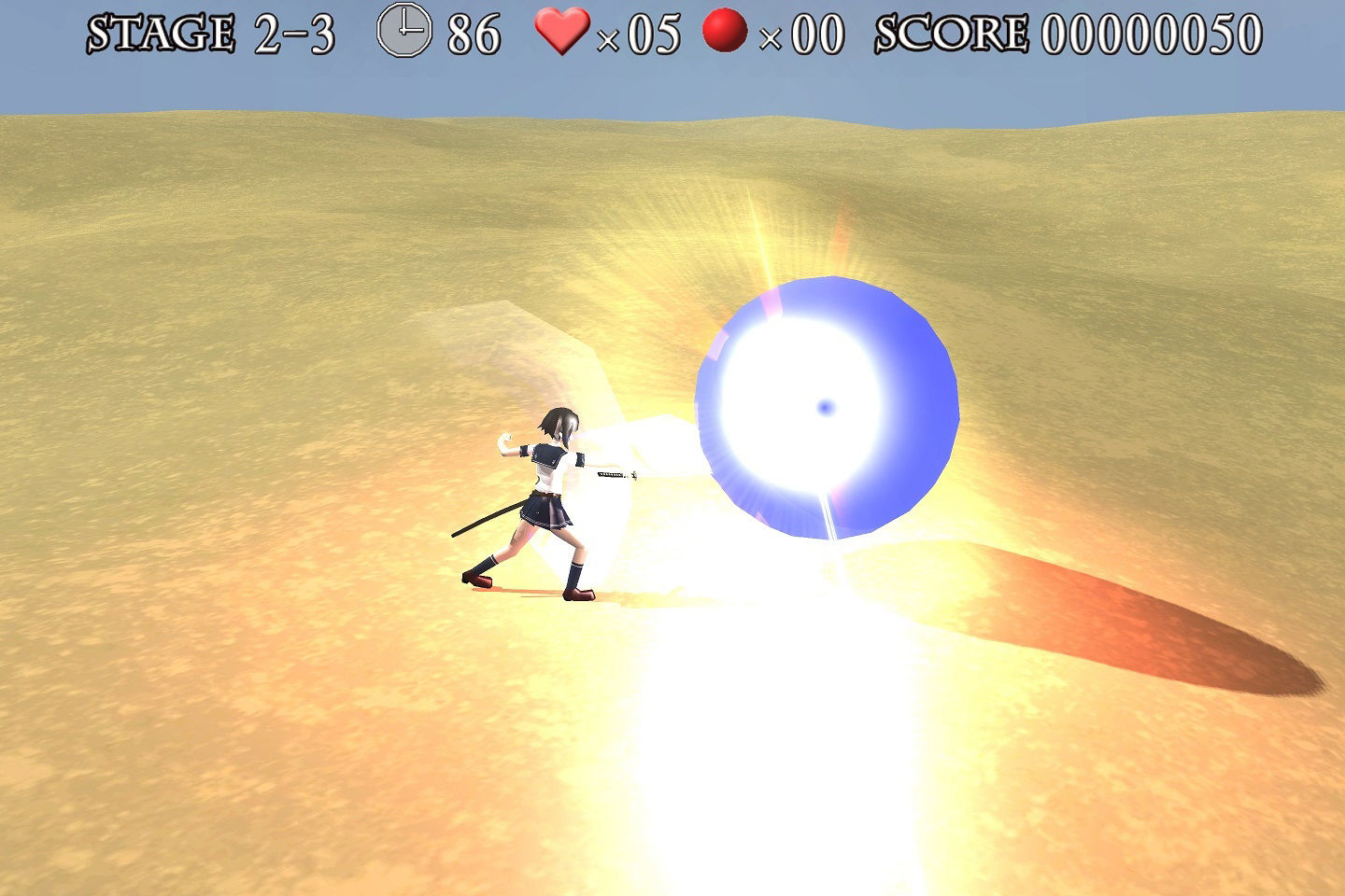 サンプル画像3:帯刀少女(Rectangle) [d_374192]