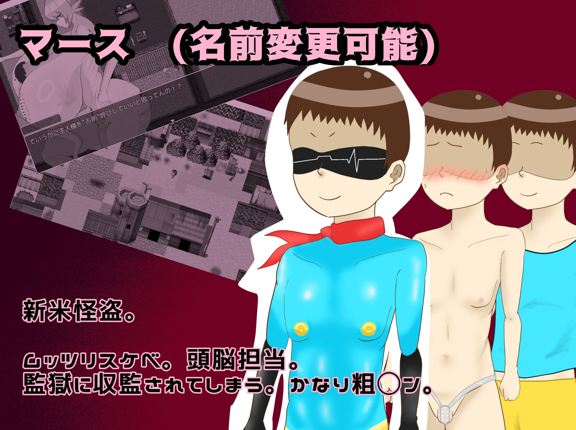 サンプル画像2:怪盗エルエナ(むなや家) [d_375087]