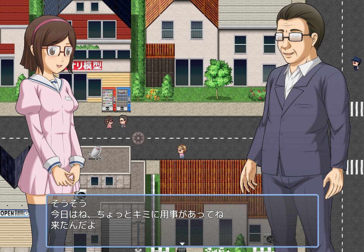 サンプル画像2:盗撮動画をネタに脅して女の子とエッチするゲーム(［K=K］) [d_378187]