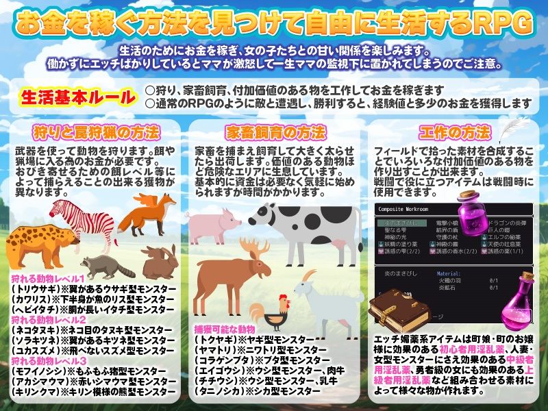 サンプル画像6:こんな世界ですが、ママから離れて一人で生きていくと決めました(ダルマ本舗) [d_380720]