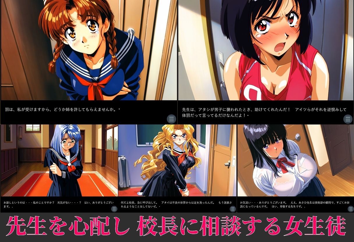 サンプル画像3:先生を汚さないで(タイムセールズ) [d_381065]