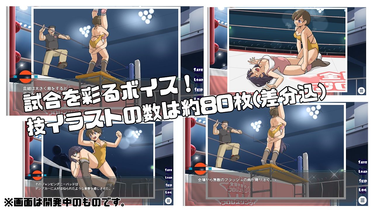 サンプル画像3:JKタイトルマッチ(プロレスラバーズ) [d_386149]