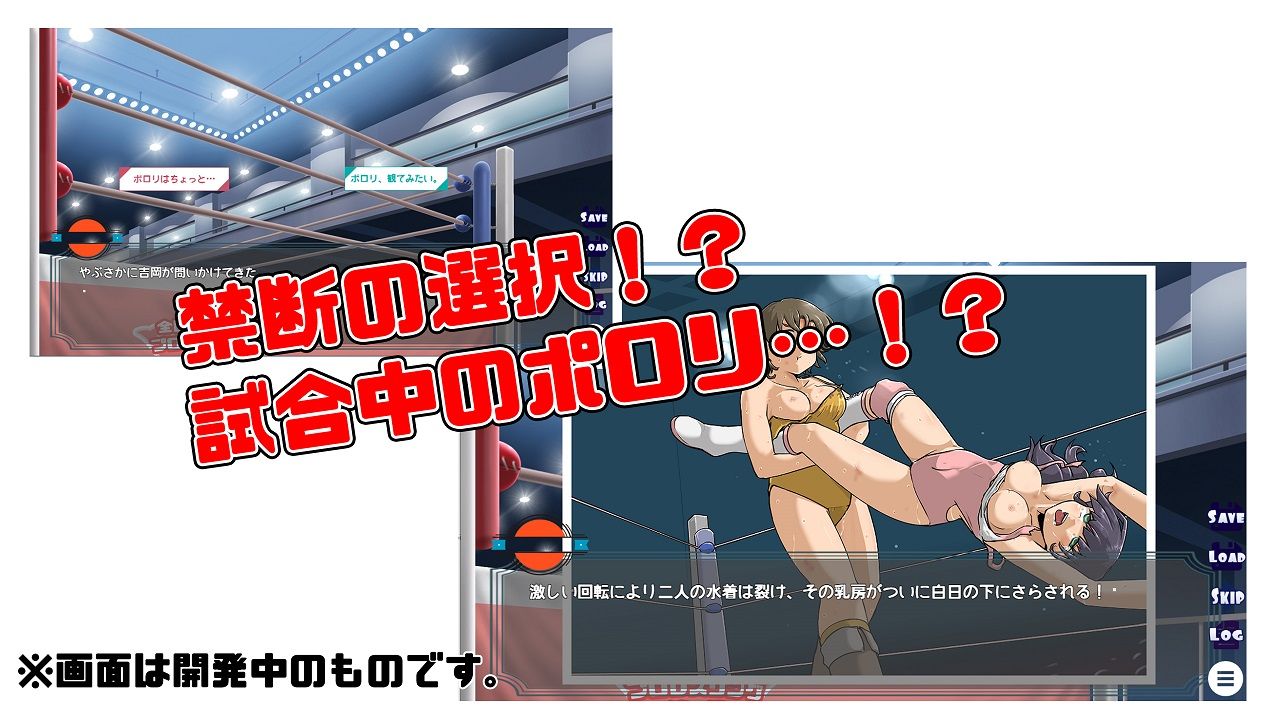 サンプル画像4:JKタイトルマッチ(プロレスラバーズ) [d_386149]