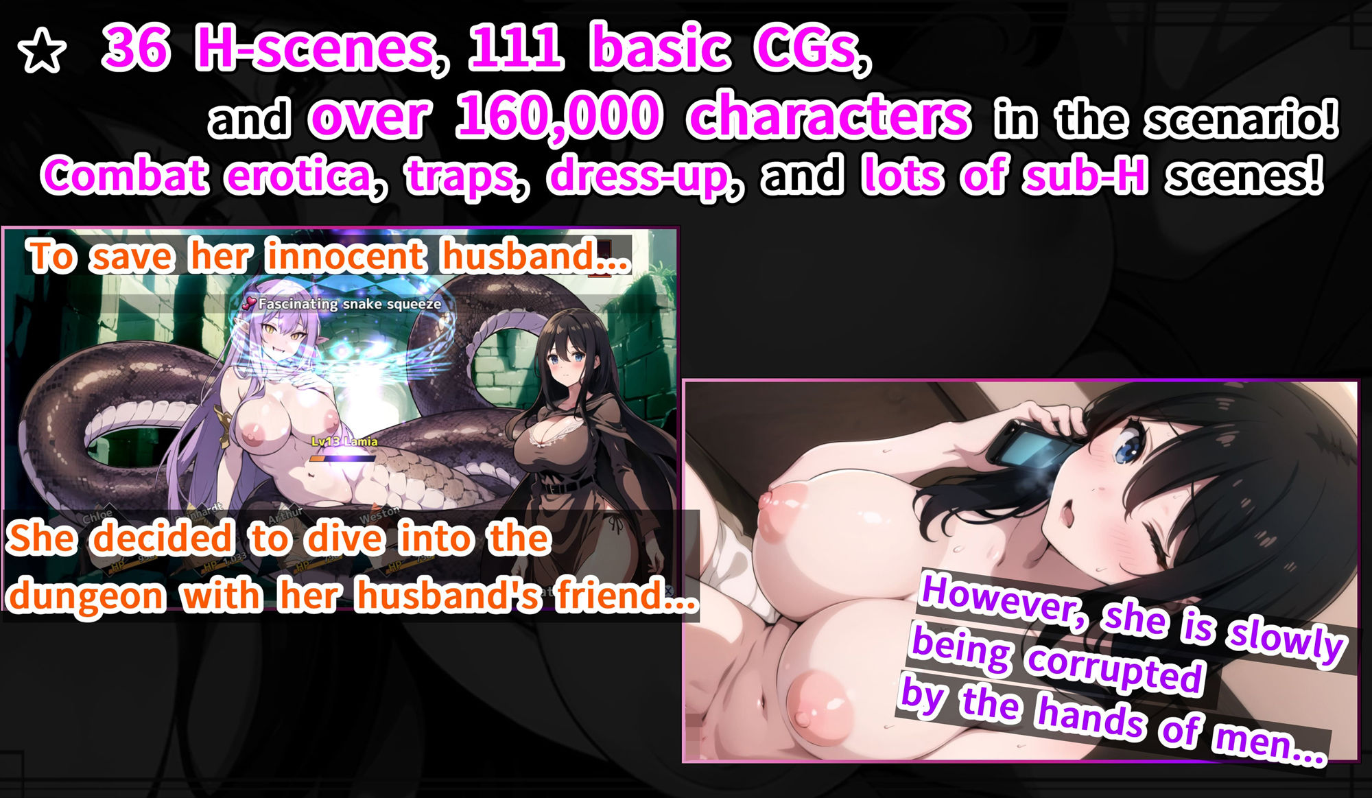 サンプル画像1:Until new wife Chloe falls(スタジオVR) [d_388663]