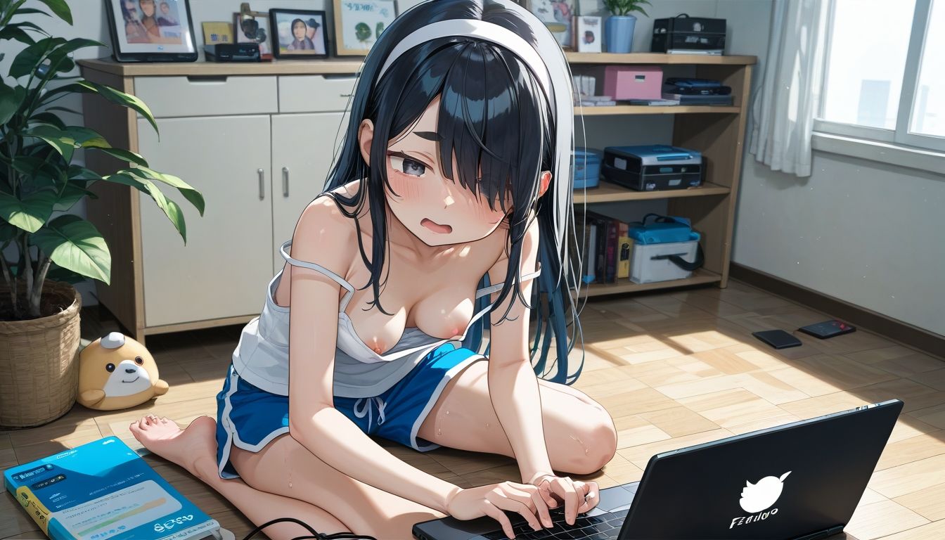 サンプル画像1:エッチな事に目覚めた話3(かわうそ団地) [d_404982]