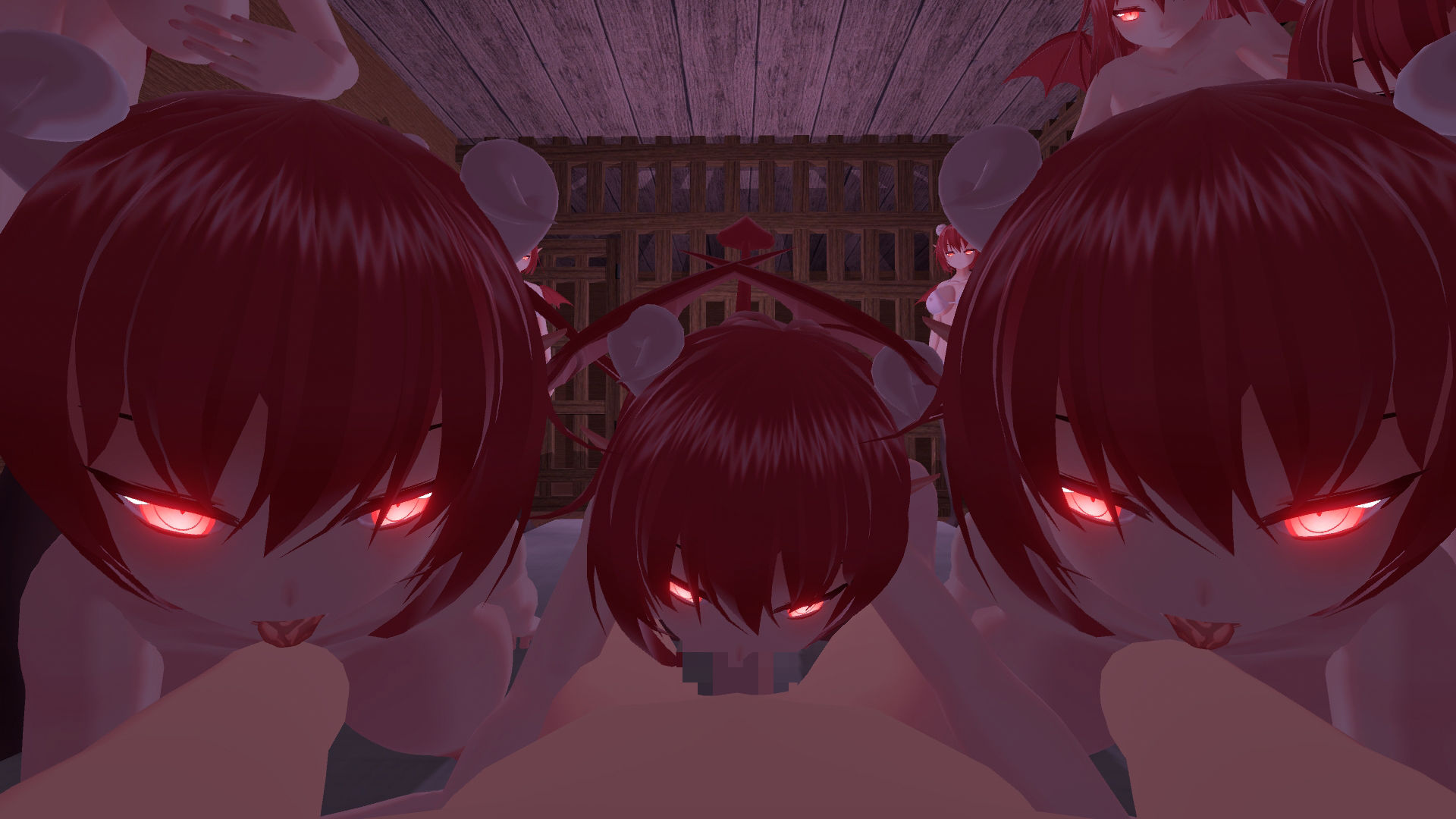 サンプル画像5:VRSQ 〜淫魔に囲まれ絞られる〜(LR-Project) [d_405834]