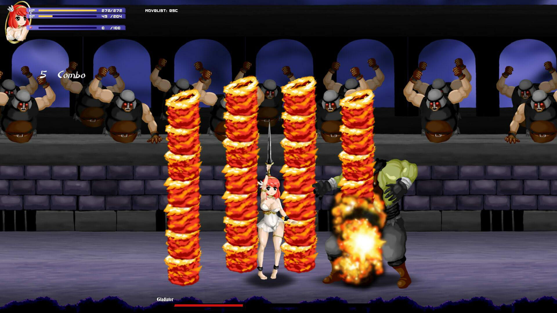 サンプル画像1:Princess’ Edge Arena(Erobotan) [d_408905]